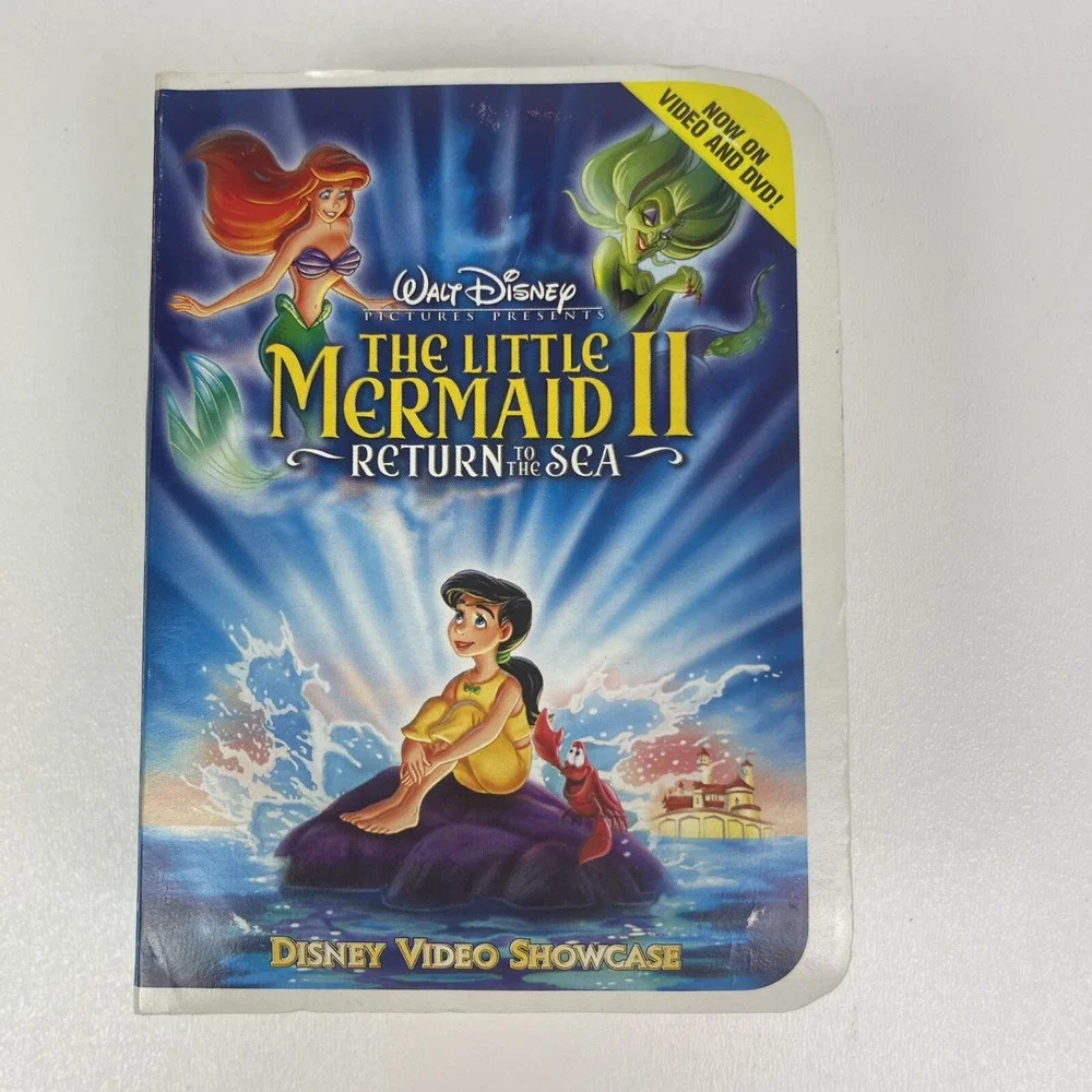 2000 McDonalds Disney Masterpiece Little Mermaid II VHS Box Penguin Happy Meal